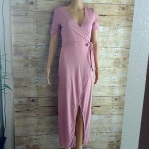 Forever 21 Wrap Maxi Dress Medium